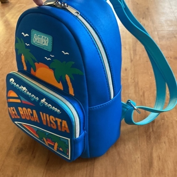 Seinfeld New Greetings from Del Boca Vista Mini Backpack NWT main image 4